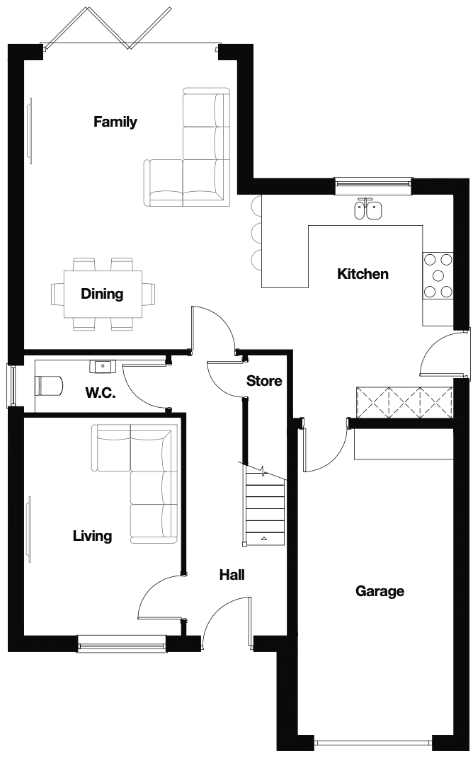 Floorplans for The Ribchester