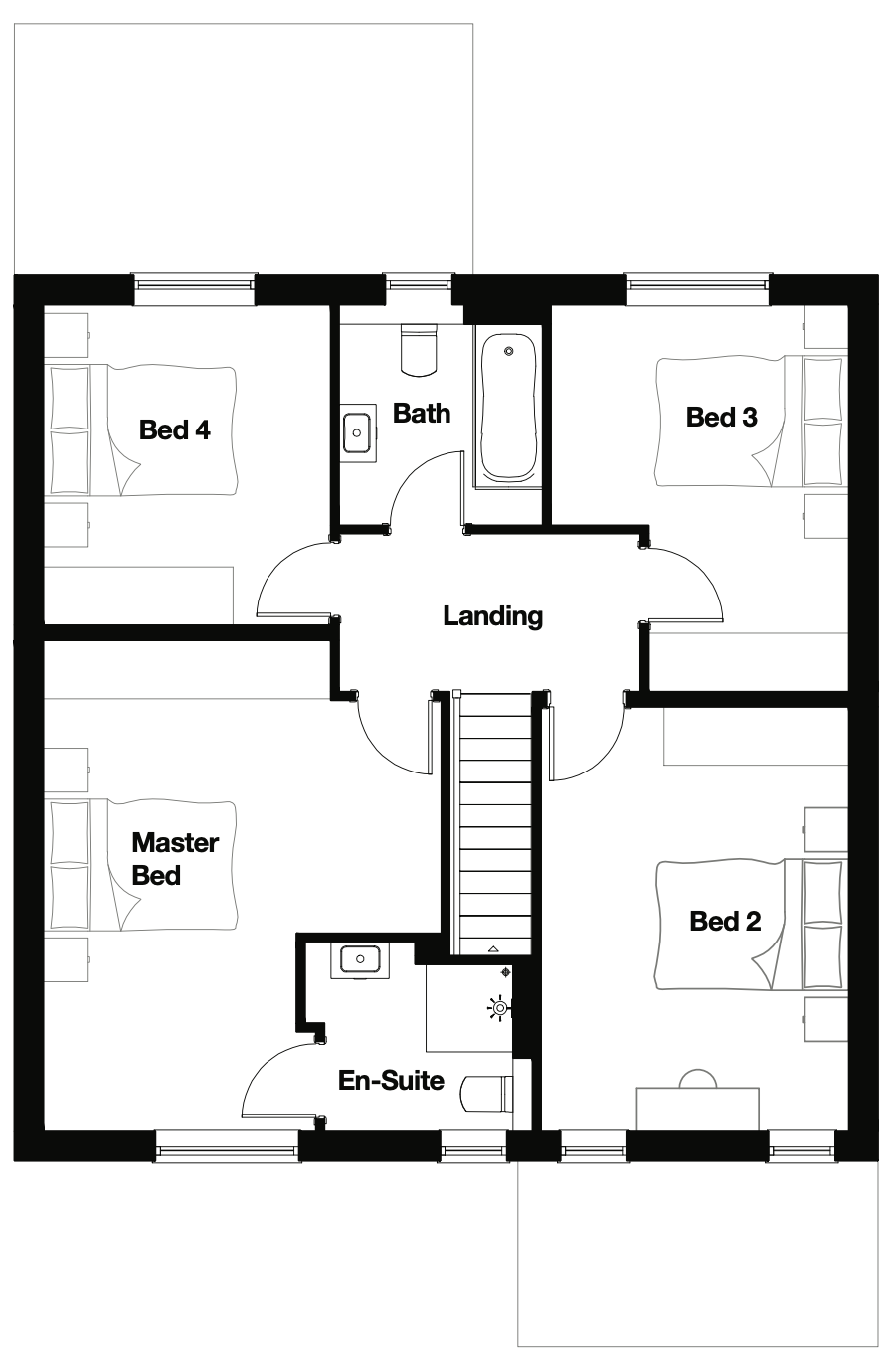 Floorplans for The Ribchester