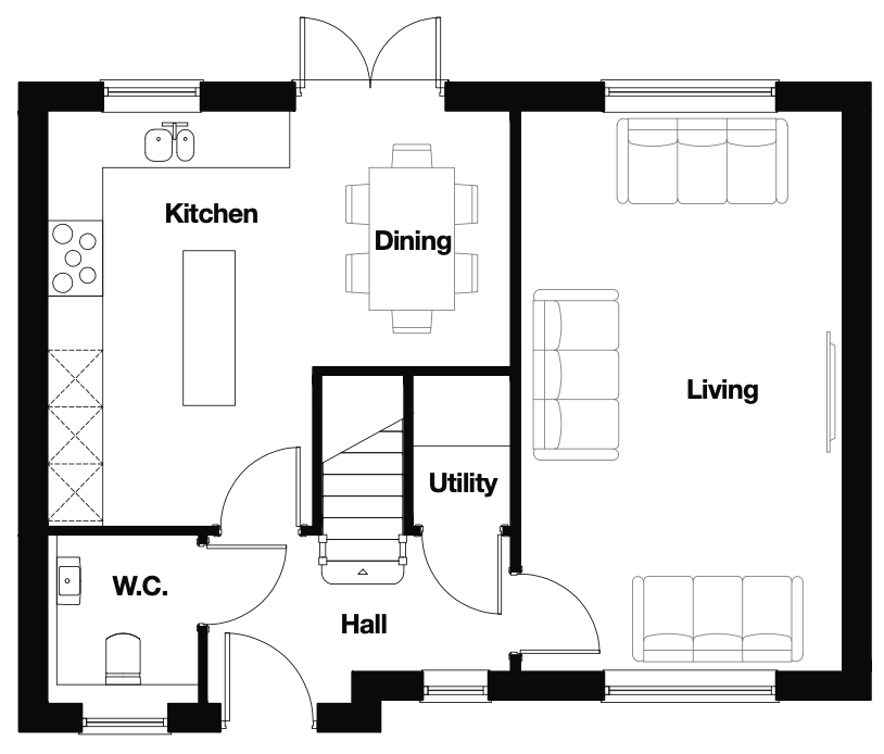 Floorplans for The Norwood