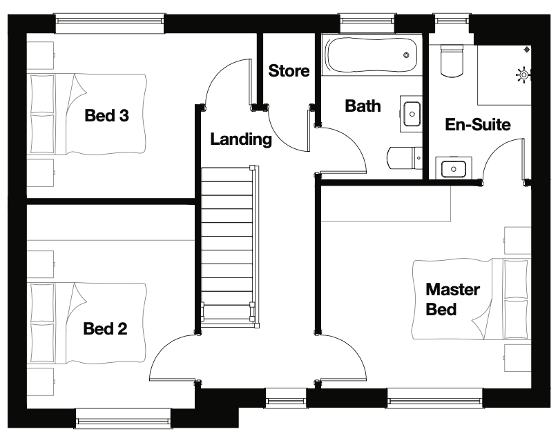 Floorplans for The Norwood