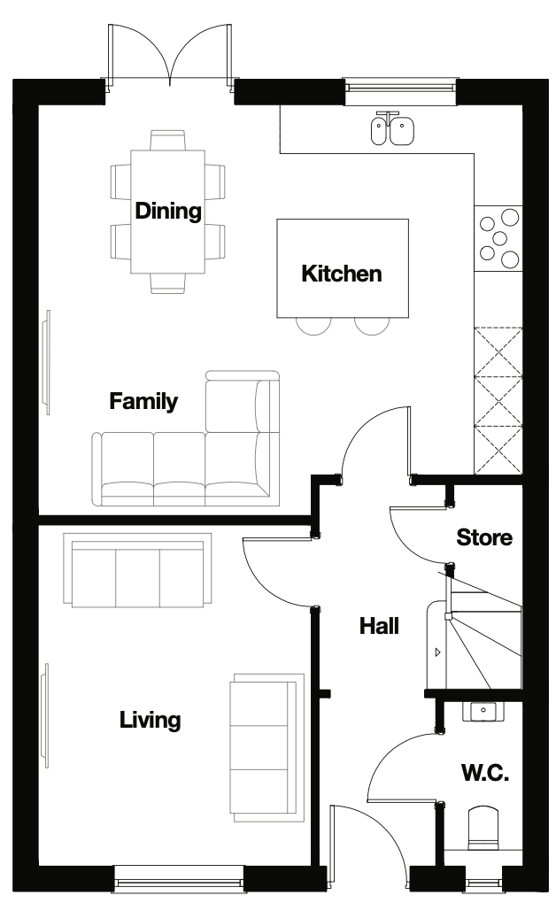 Floorplans for The Fairhurst