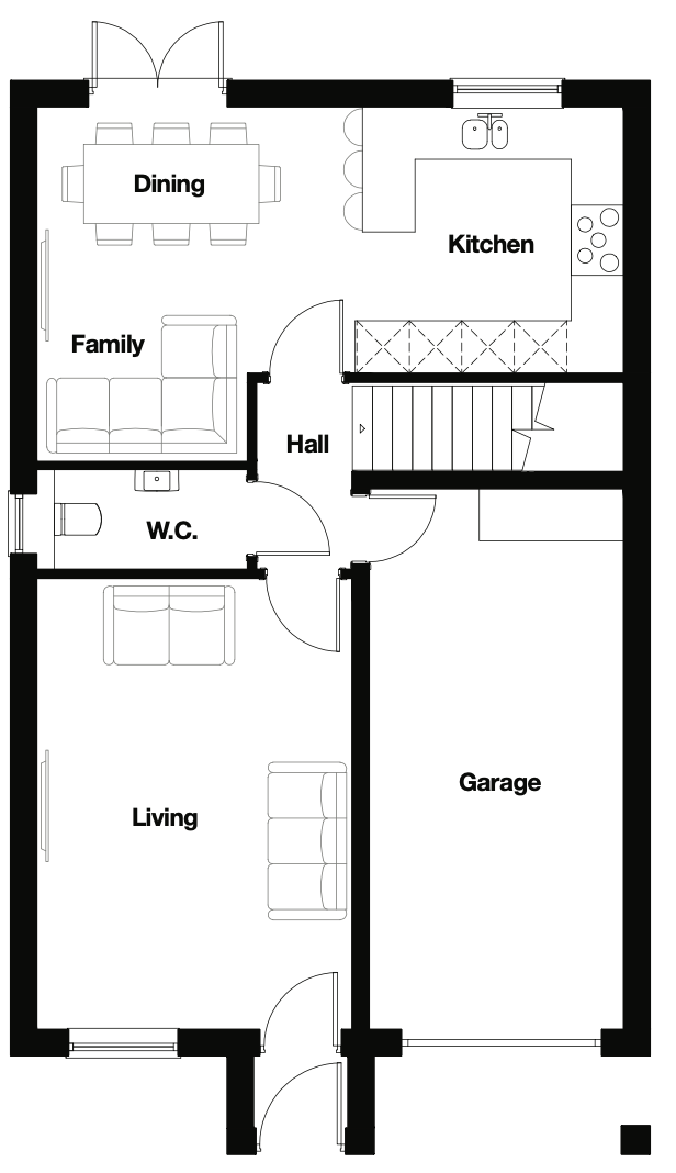 Floorplans for The Redfearn