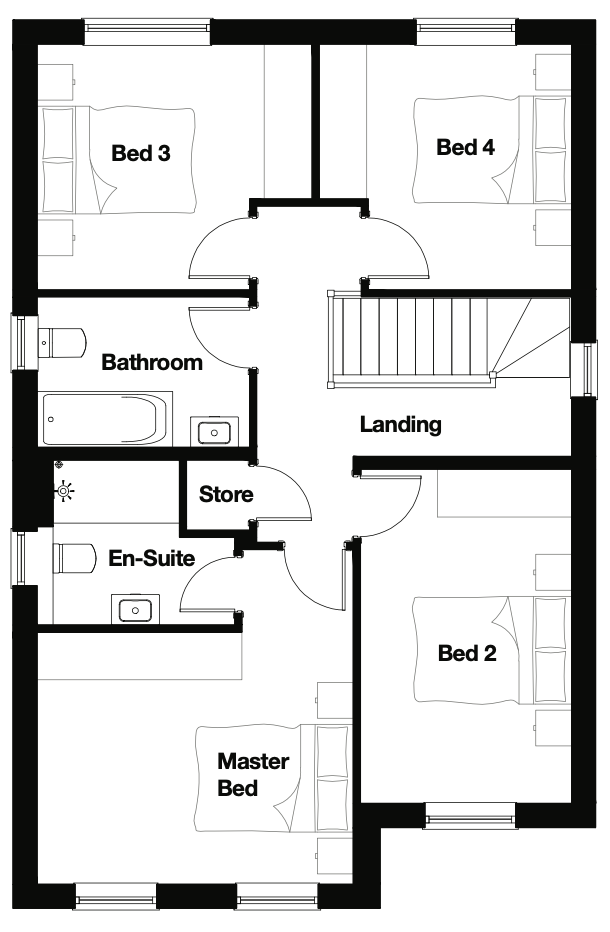 Floorplans for The Redfearn