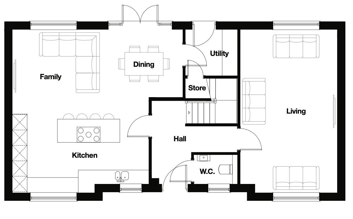 Floorplans for The Newby